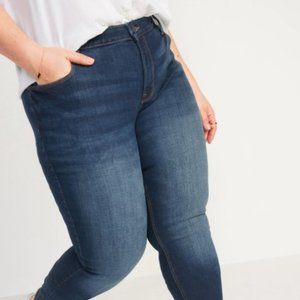 New Old Navy Mid-Rise Rockstar Super-Skinny Jeans for Women sz 22